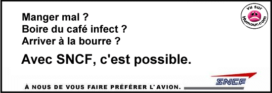 Avec SNCF, c'est possible...